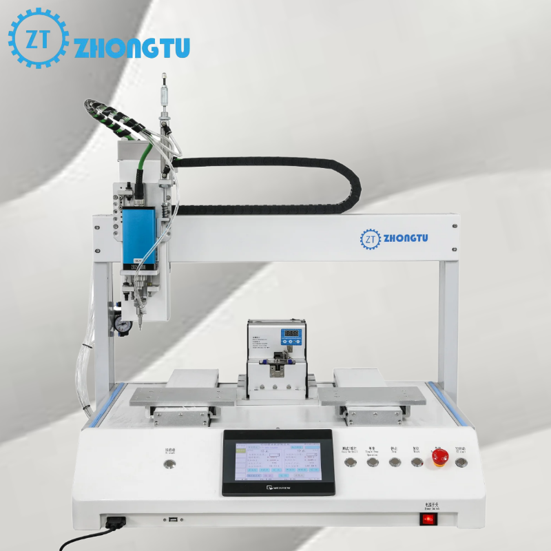 ZHONGTU 3-Axis Servo Automatic Screw Locking Assembly System

