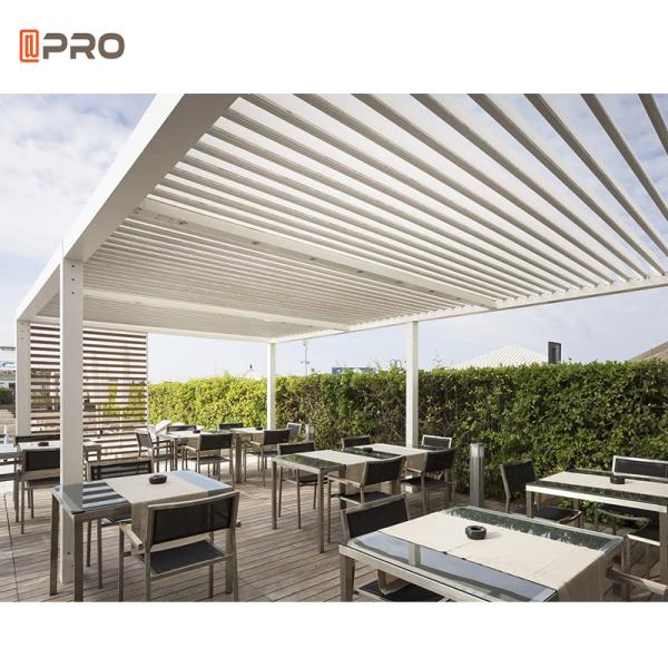 3x6m Modern Aluminum Pergola Backyard Patio Louvered Roof
