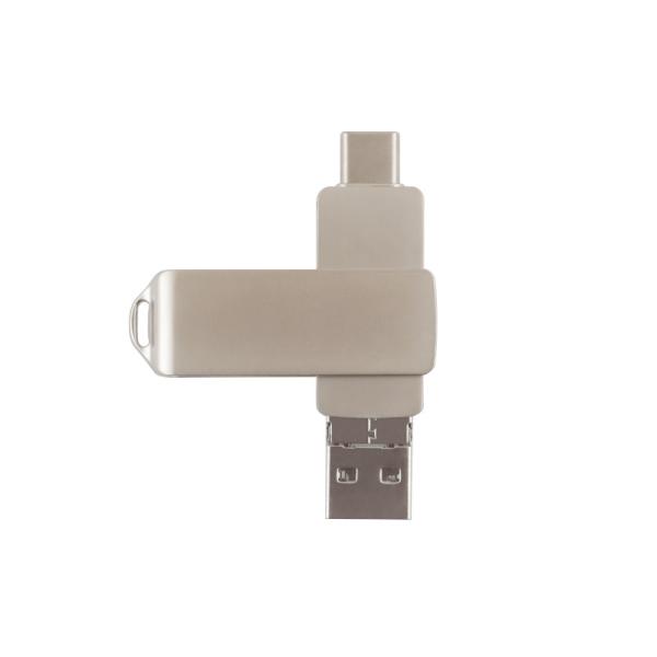 3 In One USB Flash Drive With Iphone Type C USB And Adriod Fast Speed