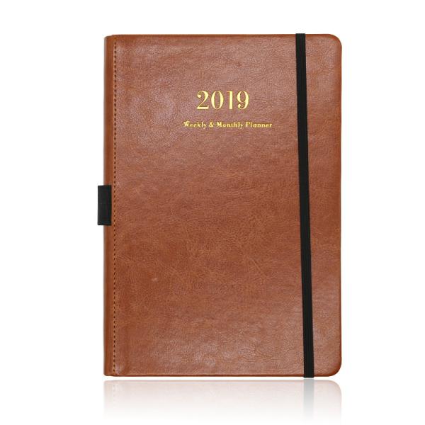 Daily Weekly Custom Personal Planner With Stickers / Back Pocket / Pen Loop