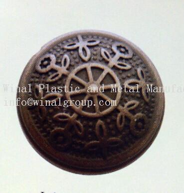 Antique brass finishing cabinet knob,Dia32*Dia31*H24,Zinc alloy,iron,plating per request.