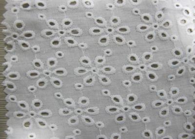 Little Floral Cotton Eyelet Lace Trim Stretchy For Lingerie , Underwear CY-CX0172