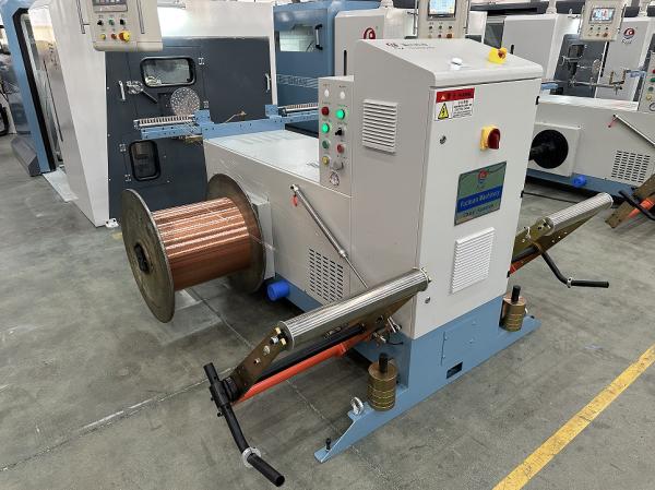Advanced Electronic Pitches Double Twist Buncher Stranding Machine For Fit Wire