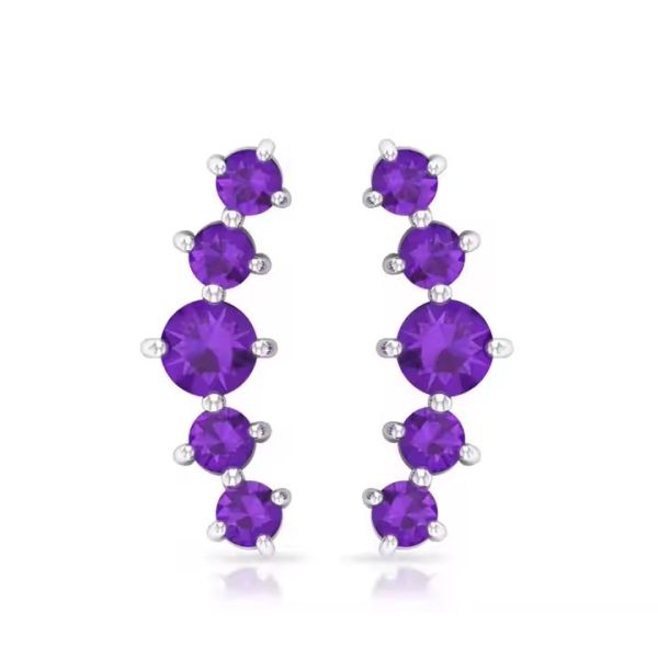 14K 18K  24KGold Plumeria Full Hoop Earrings A Must-Have for Your Jewelry Collection