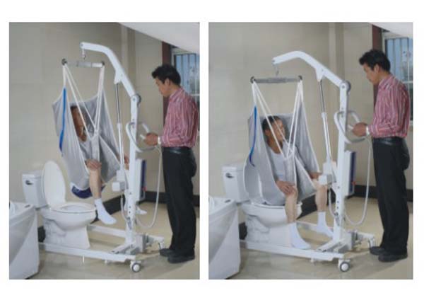 Two Legs Hospital Bed Accessories , Safety Nusing Care Electric Lifter