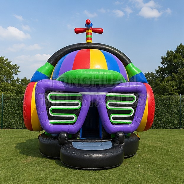 Heavy Duty DJ Inflatable Jumper Designed for Commercial Events Children's Entertainment Theme Parks and Indoor Play Centers