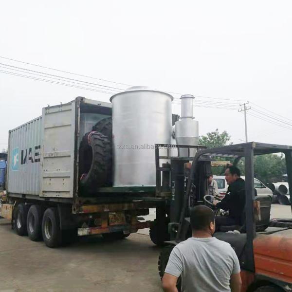 Small Capacity Mobile Grain Dryer for Corn Maize Batch Drying on the Moveable Farm