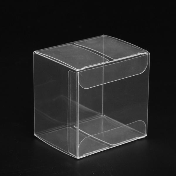 Acid Free Mini Cupcake Folding Clear Plastic Pvc Boxes