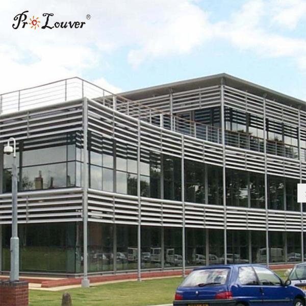 China wholesale Aerofoil fixed sun louver screen,Exterior Aerofoil screen