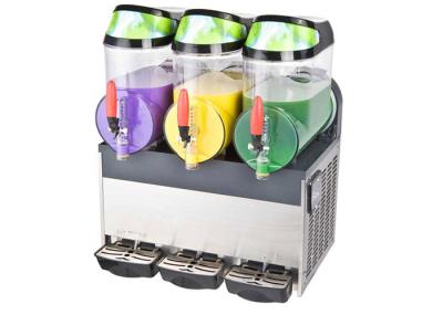 máquina comercial da lama do gelo de 10L×3 500W para a máquina da lama dos tanques do partido 3 com de baixo nível de ruído