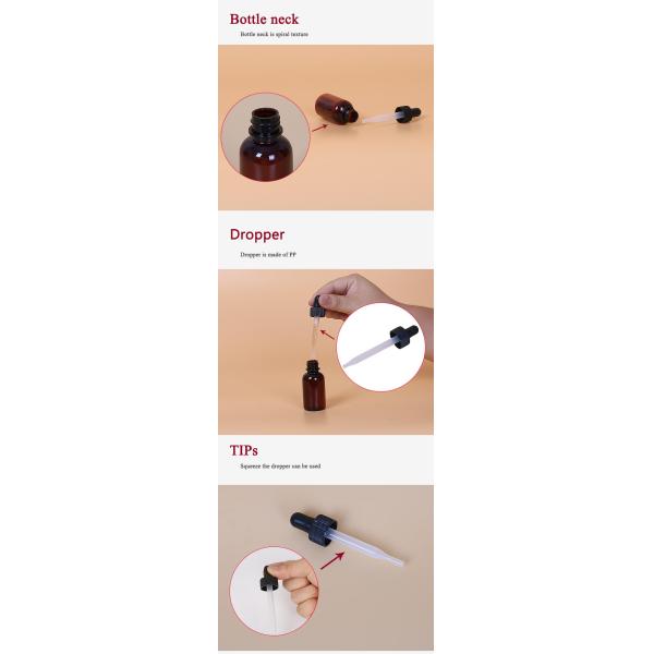 янтарный ЛЮБИМЕЦ 50ml Бостон бутылки капельницы 30ml вокруг скрининга шелка плеча