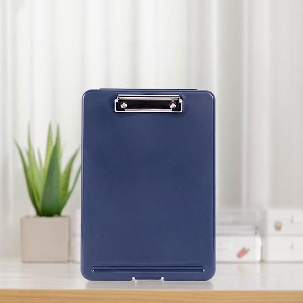 Eco-friendly A4 Plastic Foldable Clipboard Storage Nursing Clipboard Document Case