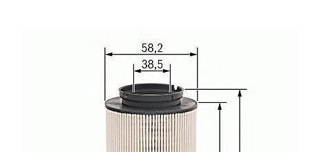 Volkswagen Automobile Fuel Filter , Car Fuel Filter For Honda 1K0127434A