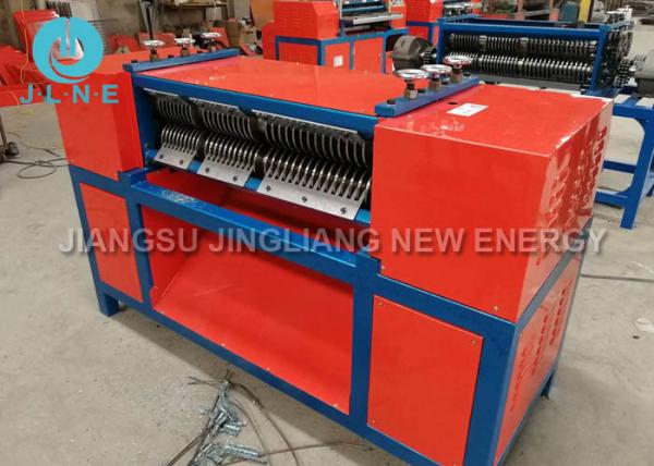 Automatic Operating Air Conditioner Radiator Copper Separator Machine