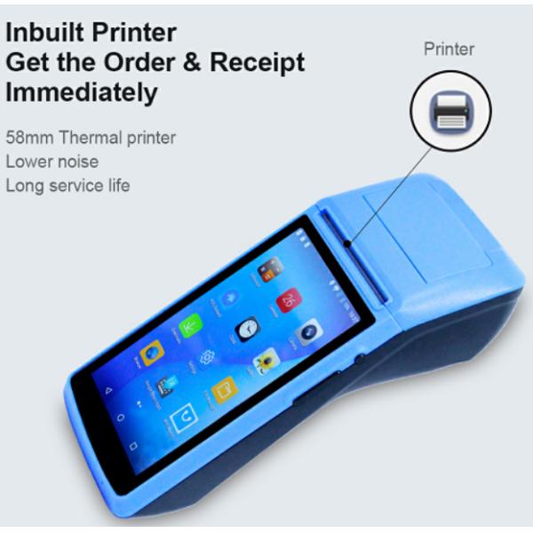 Handheld POS Terminal With Charging Base Android OS