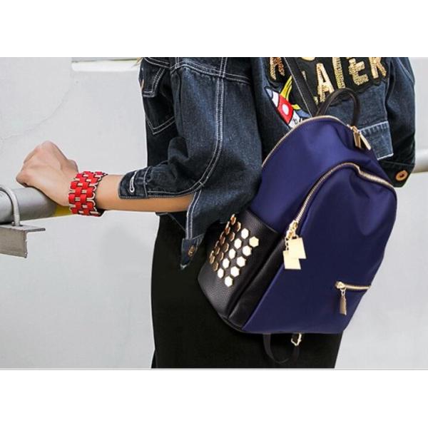 2017 New Waterproof Nylon Double Shoulder Bag Women's Fashion Street Oxford Cloth Backpack