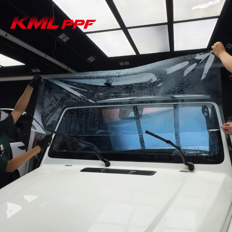 5mil Windshield Clear Protector 6.5 Mil Strike Protection Windscreen Ppf