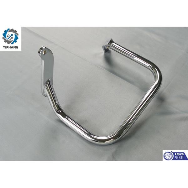 SPCC Custom Sheet Metal Parts 2.5mm 3D Tube Forming Engine Guard For Motorcycle
