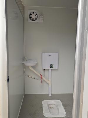 Outdoor Steel Portable Toilet Temporary Modular Camping Public Shower Room
