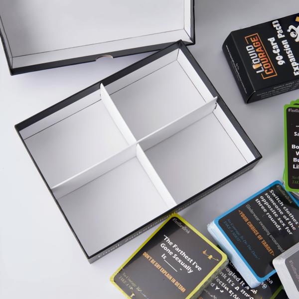 Playing Game Card Packaging Box Custom Logo Printing Gift Box For Drinking Gam