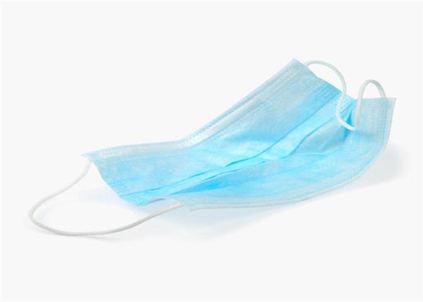 Good Air Permeability Anti Bacterial Mask , Surgical Disposable Mask Universal Fit