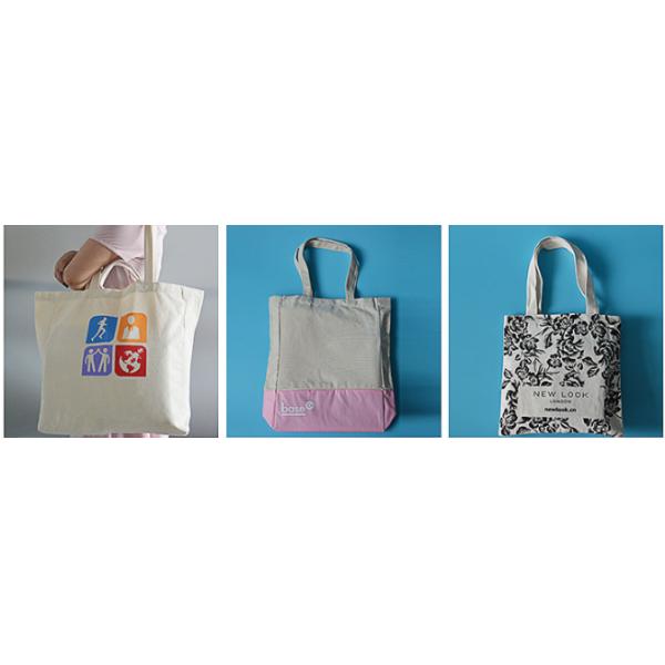 high quality reusable canvas shopping bag ladies tote bags with zipper fashionable cotton handbag school bag for kids