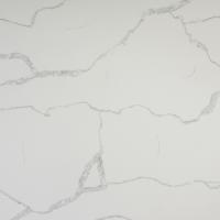 Fabrication de plaques de tôle de bureau en pierre artificielle de quartz blanc