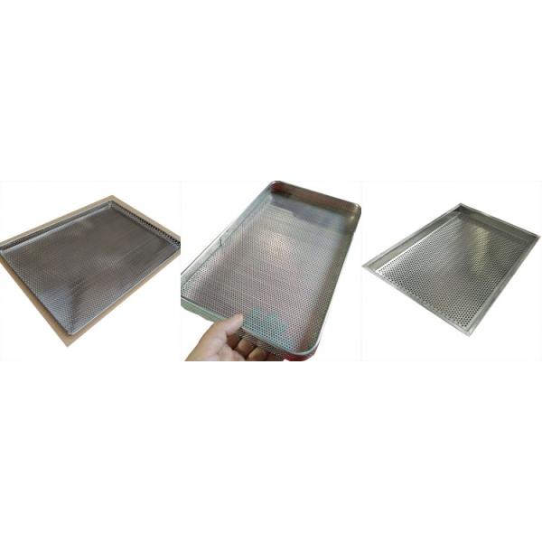 Espessura perfurada de aço inoxidável resistente da bandeja 2mm do metal para fazer o queijo