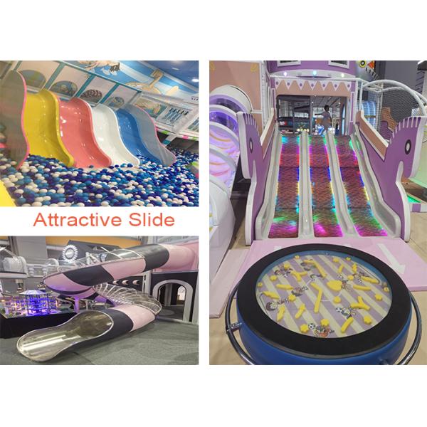 Large Area Children's Play Center Equipment Commercial Kids Play With Multiple Play Games