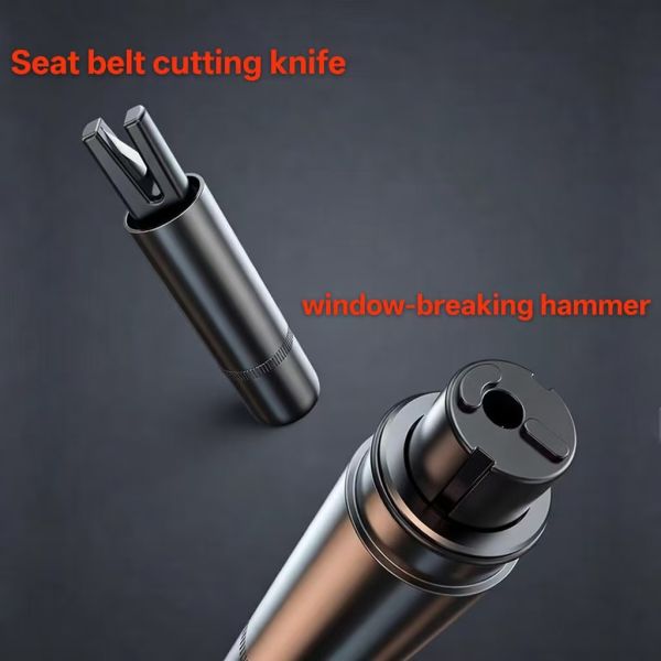 For 23-26 Xiaopeng G6 Window Breaker Safety Hammer Can Cut Safety Belt