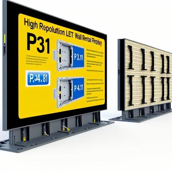 High Resolution P3.91 P4.81 LED TV Wall Rental Display for Outdoor Advertising Rental