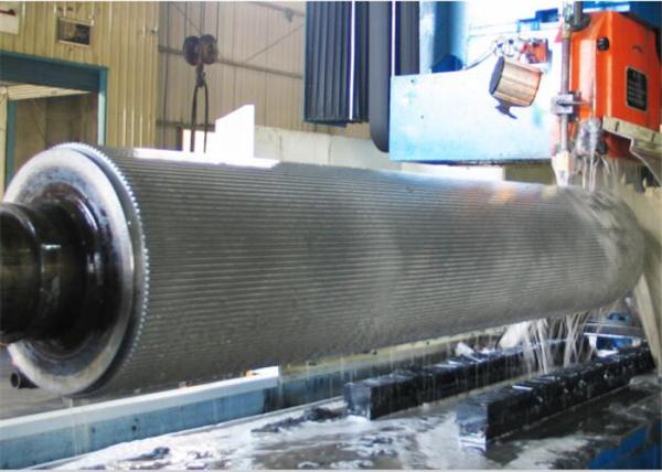 2 Ply Corrugated Rollers Single Facer Chrome Plated or Tungsten Carbide materials