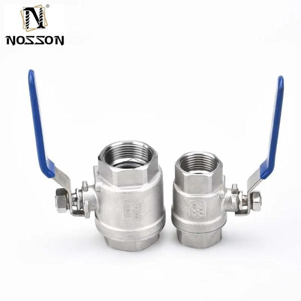 Stainless Steel 2pc Ball Valve 3 inch 6 inch DN50 PN40 32mm 400 wog for Hydraulic DIN API 6d and Heavy-Duty Applications