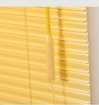 25mm s shape pvc venetian blinds for windows with steel headrail and bottomrail