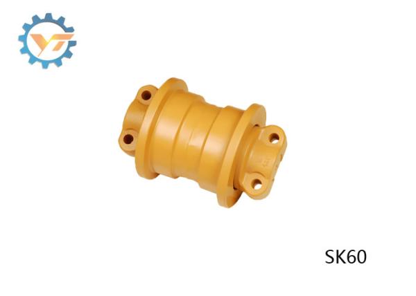 A estrutura de SK450 SK200 Kobelco parte o rolo da trilha da maquinaria pesada