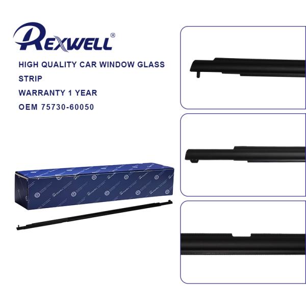 Auto partes del cuerpo del coche delantero trasero izquierda derecha ventana exterior de vidrio Weatherseal correa de la puerta moldeado Assy Set 75710-60070 75720-60070 75730-60050 75740-60050 para Toyota Land Cruiser Lexus LX570