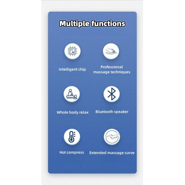 PU Leather Sponge LCD Screen Automatic 2023 Massage Chair Electric Home Multi-functional Space Capsule Sofa for the Elderly