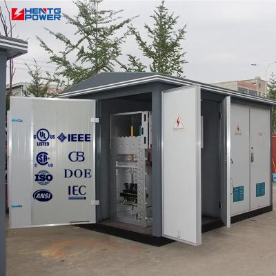 Electrical Compact Substation Transformer 2000kVA Substation Power Transformers Variable Voltage