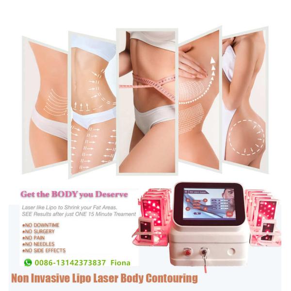 лазер 5d 3d Lipo уменьшая тело машины уменьшая жирное горящее воздушное охлаждение