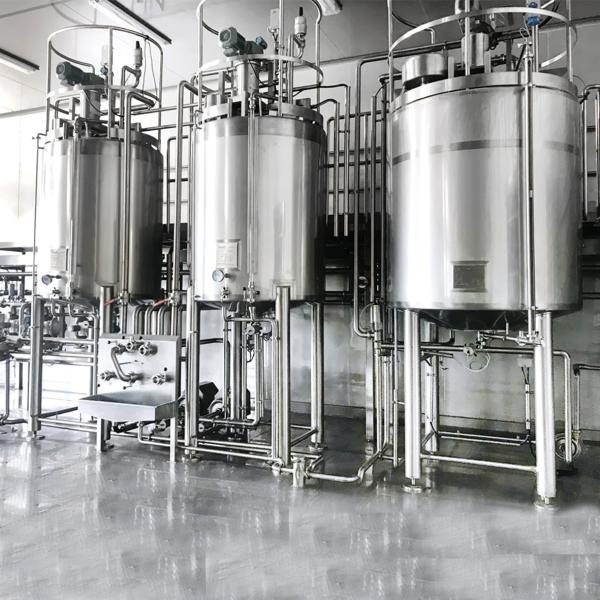 Equipamento de produção automático completo do iogurte, 2000L - máquina industrial do iogurte 20000LPH
