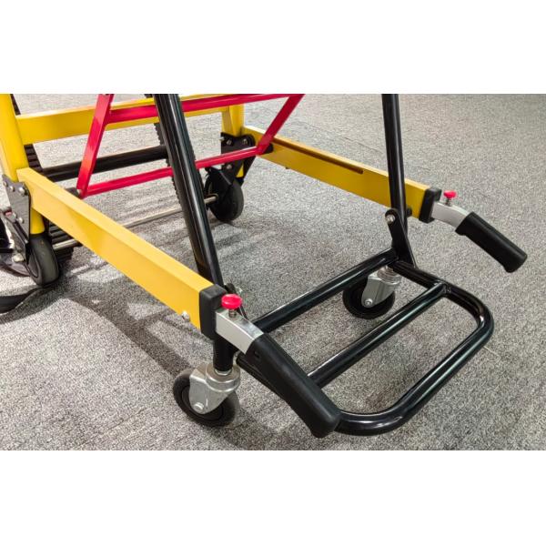 Caminante manual de aleación de aluminio tipo de escalera estiradora plegable ligera para el traslado de pacientes hospitalarios