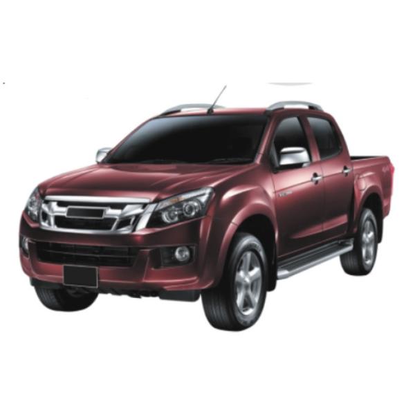 Black Aluminum Roof Rack Cross Bars Roof Side Rails For Isuzu D-MAX 2012+