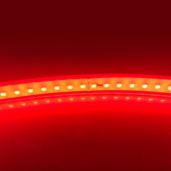 BK-MS72-36V(G) Single Red color led strip lights Wateproof IP68 Plug & Play connection system in tunnel or mining