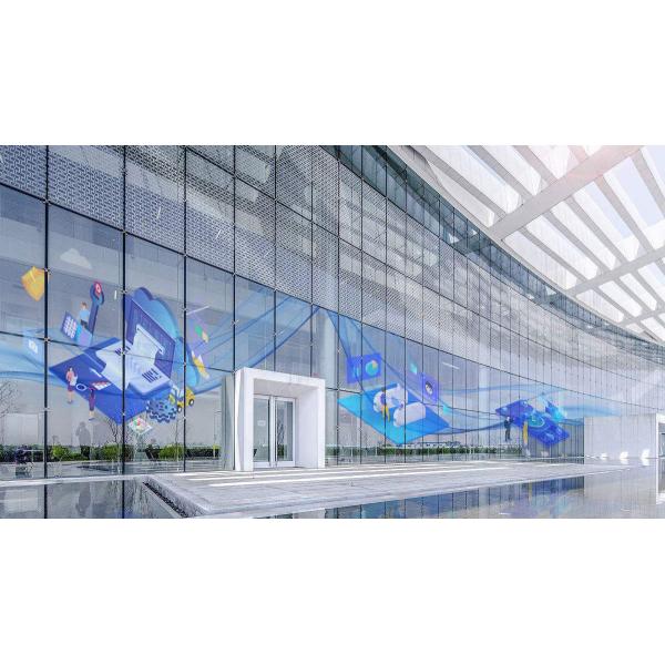 JL-15 Multifunctional Holographic LED Crystal Film Screen for Advertising and Exhibitions