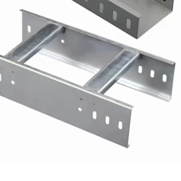 Height L 50mm 150mm Ladder Tray With Fire Resistance Load Capacity Light Duty Heavy Duty