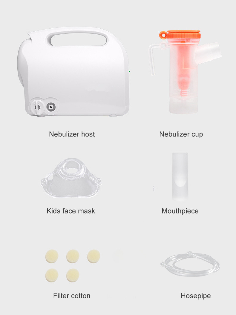 машина Nebulizer дома 180W 150kPa портативная для тепловыделения астмы полного