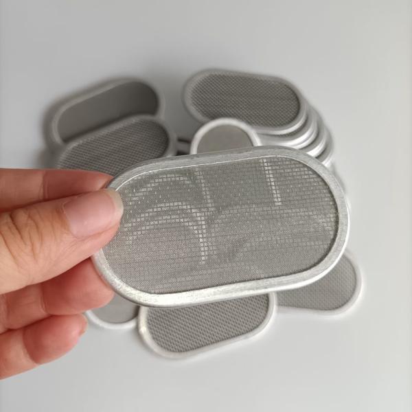 Oval Stainless Steel Multi Layers Filter Metal Mesh / Wire Mesh Filter Disc