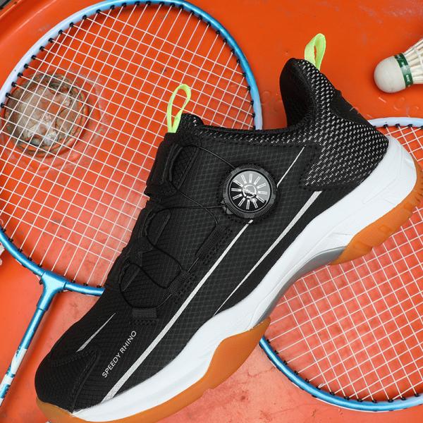 Custom Tennis Shoes Badminton Shoes With Rotating Anti-Slip Feature Fashion Design For Teenagers Outdoor Wearing