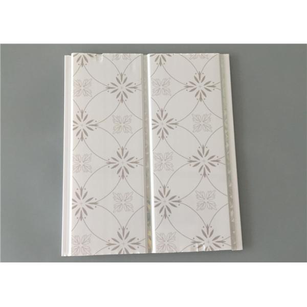 El techo ancho del PVC de 8 pulgadas sube a aspecto limpio brillante de las tejas lavables del techo