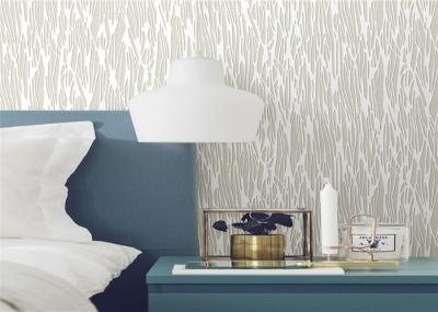 Moisture Resistant Country Style Wallpaper PVC For Bed Room / Living Room